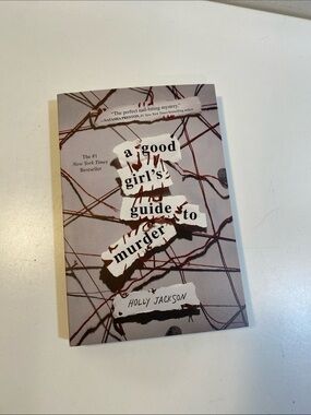 A Good Girl's Guide to Murder by Holly Jackson - Taupe & Red Paperback